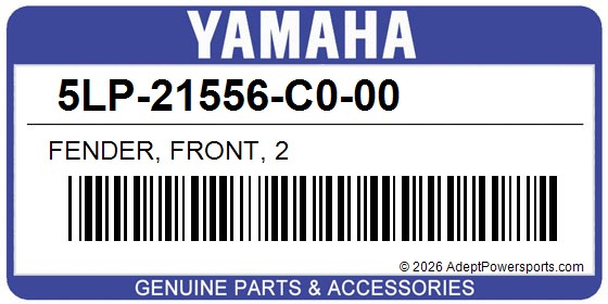 Yamaha 5LP-21556-C0-00 Fender, Front, 2