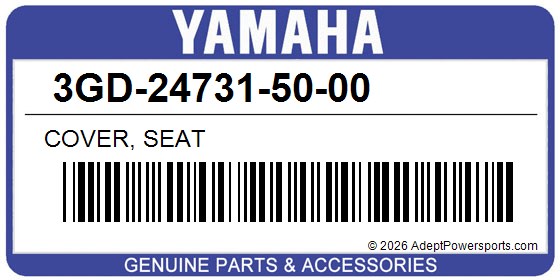 Yamaha 3GD-24731-50-00 Cover, Seat