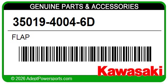 Kawasaki 35019-4004-6D Flap