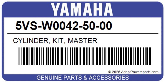 Yamaha 5VS-W0042-50-00 Cylinder, Kit, Master