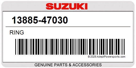 Suzuki 13885-47030 Ring