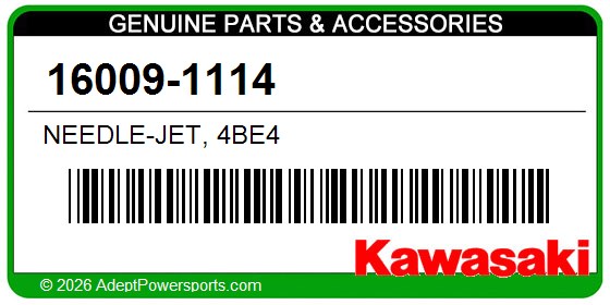 Kawasaki 16009-1114 Needle-Jet, 4Be4