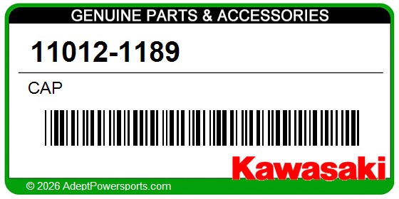 Kawasaki 11012-1189 Cap