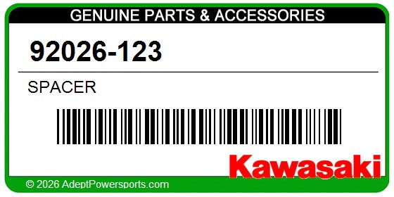 Kawasaki 92026-123 Spacer