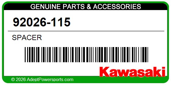 Kawasaki 92026-115 Spacer