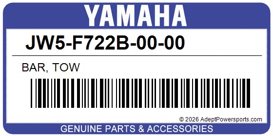 Yamaha JW5-F722B-00-00 Bar, Tow