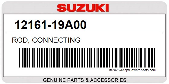 Suzuki 12161-19A00 Rod, Connecting