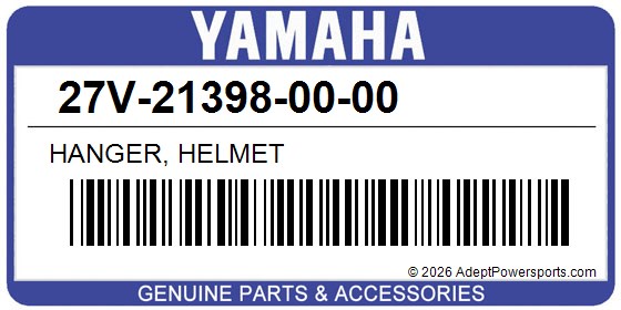 Yamaha 27V-21398-00-00 Hanger, Helmet
