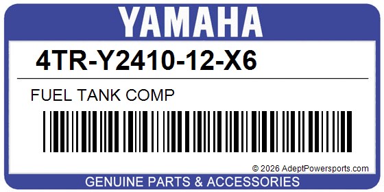 Yamaha 4TR-Y2410-12-X6 Fuel Tank Comp