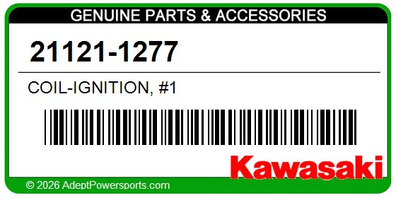 Kawasaki 21121-1277 Coil-Ignition, #1