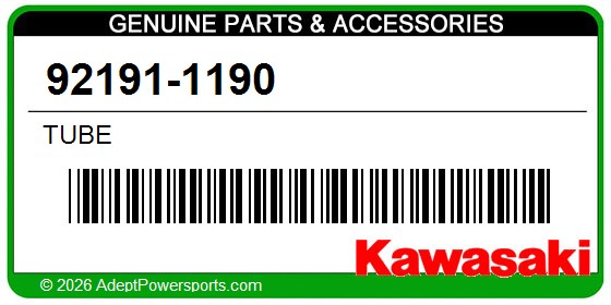 Kawasaki 92191-1190 Tube