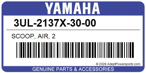Yamaha 3UL-2137X-30-00 Scoop, Air, 2