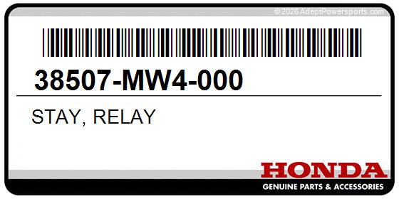 Honda 38507-MW4-000 Stay, Relay