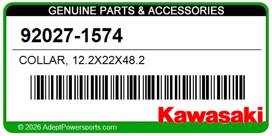 Kawasaki 92027-1574 Collar, 12.2X22x48.2