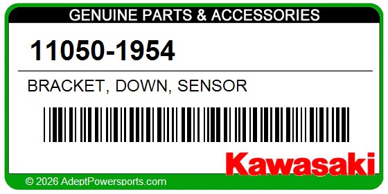 Kawasaki 11050-1954 Bracket, Down, Sensor