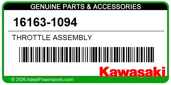 Kawasaki 16163-1094 Throttle Assembly