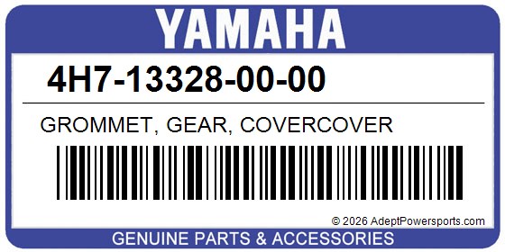 Yamaha 4H7-13328-00-00 Grommet, Gear, Covercover