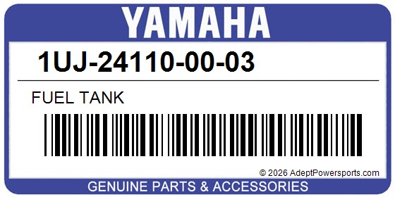 Yamaha 1UJ-24110-00-03 Fuel Tank