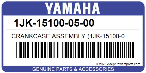 Yamaha 1JK-15100-05-00 Crankcase Assembly (1Jk-15100-0