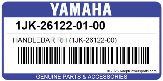 Yamaha 1JK-26122-01-00 Handlebar Rh (1Jk-26122-00)