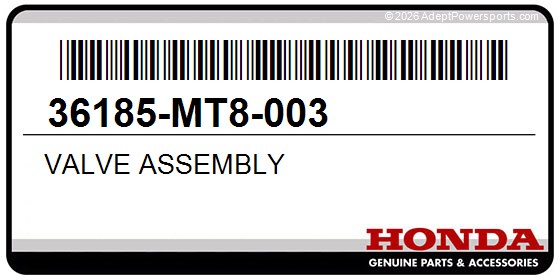 Honda 36185-MT8-003 Valve Assembly