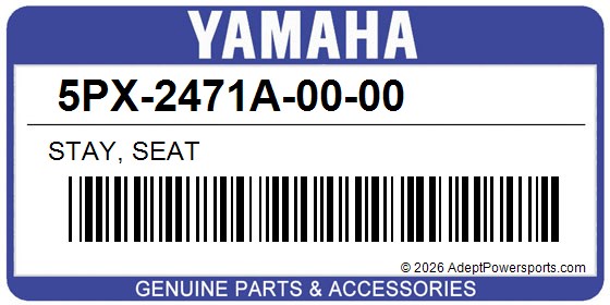 Yamaha 5PX-2471A-00-00 Stay, Seat
