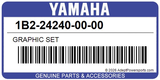 Yamaha 1B2-24240-00-00 Graphic Set