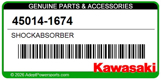 Kawasaki 45014-1674 Shockabsorber