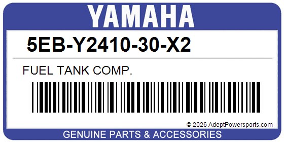 Yamaha 5EB-Y2410-30-X2 Fuel Tank Comp.
