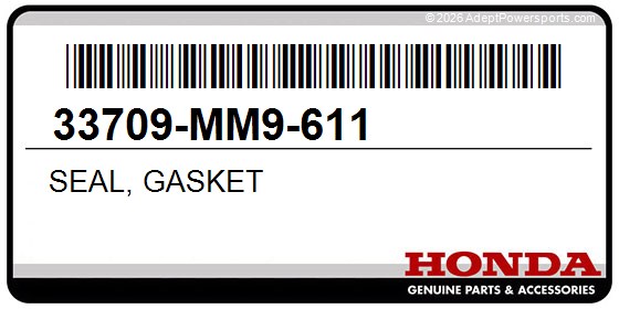 Honda 33709-MM9-611 Seal, Gasket