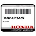 Honda 16963-HB9-005 X-Ring