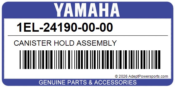 Yamaha 1EL-24190-00-00 Canister Hold Assembly