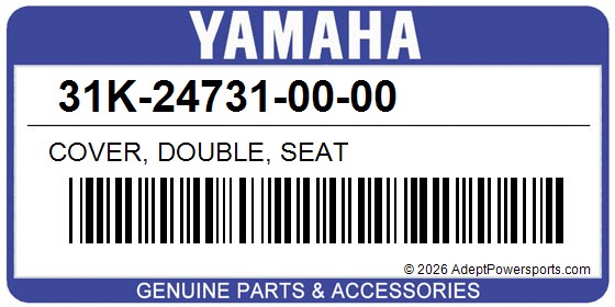Yamaha 31K-24731-00-00 Cover, Double, Seat