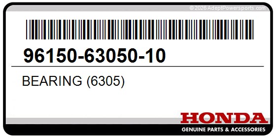 Honda 96150-63050-10 Bearing (6305)