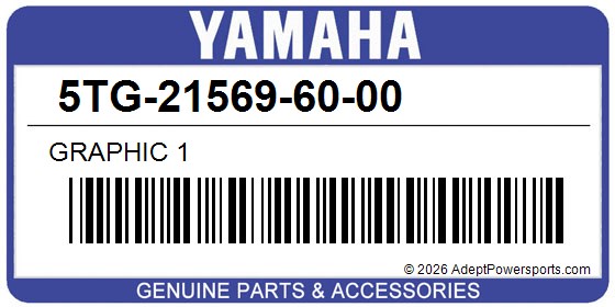 Yamaha 5TG-21569-60-00 Graphic 1