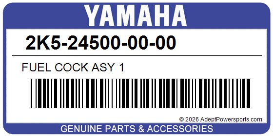 Yamaha 2K5-24500-00-00 Fuel Cock Asy 1