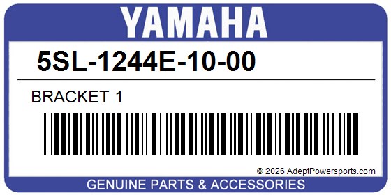 Yamaha 5SL-1244E-10-00 Bracket 1