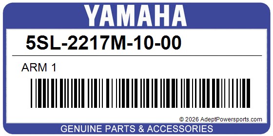 Yamaha 5SL-2217M-10-00 Arm 1