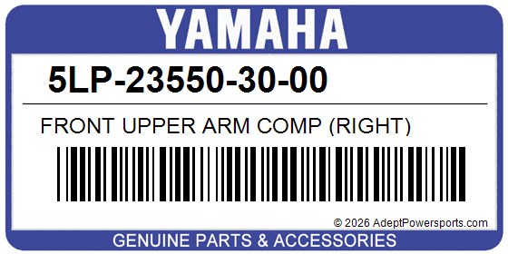 Yamaha 5LP-23550-30-00 Front Upper Arm Comp (Right)