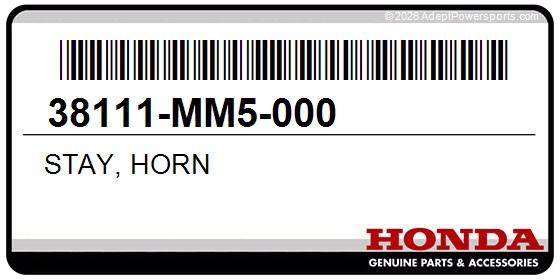 Honda 38111-MM5-000 Stay, Horn