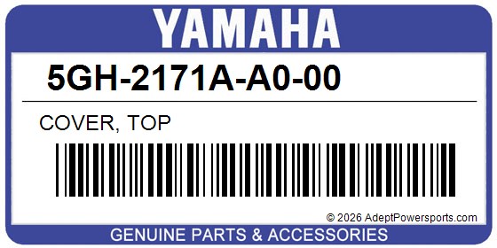 Yamaha 5GH-2171A-A0-00 Cover, Top