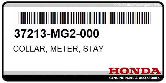 Honda 37213-MG2-000 Collar, Meter, Stay