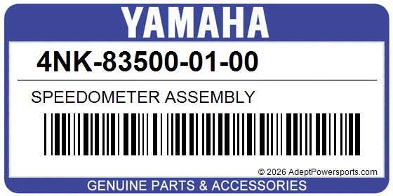 Yamaha 4NK-83500-01-00 Speedometer Assembly