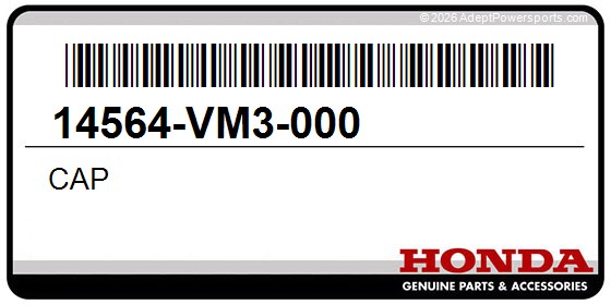 Honda 14564-VM3-000 Cap
