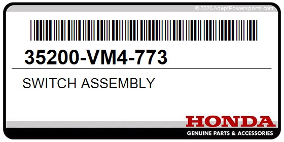 Honda 35200-VM4-773 Switch Assembly