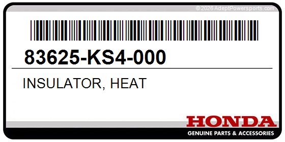 Honda 83625-KS4-000 Insulator, Heat
