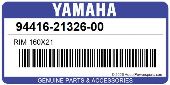 Yamaha 94416-21326-00 Rim 160X21