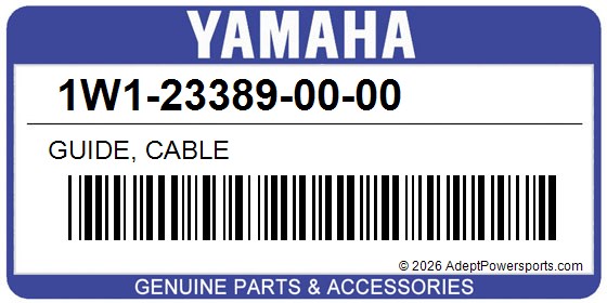 Yamaha 1W1-23389-00-00 Guide, Cable