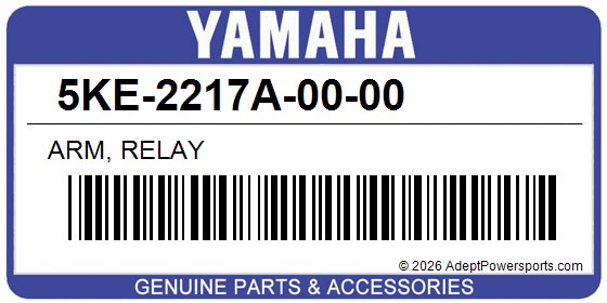 Yamaha 5KE-2217A-00-00 Arm, Relay