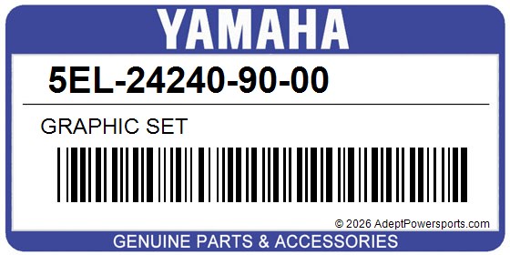 Yamaha 5EL-24240-90-00 Graphic Set